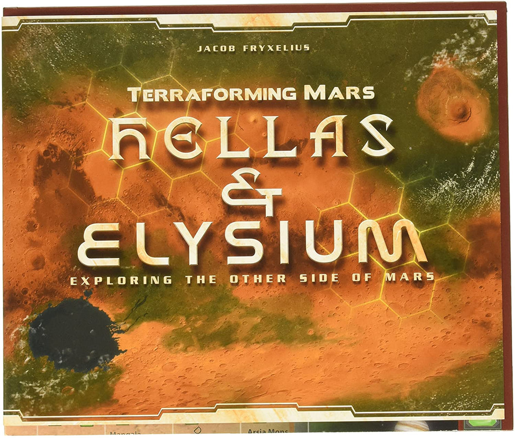 Terraforming Mars Hellas And Elysium