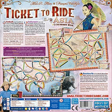 Load image into Gallery viewer, Ticket To Ride Map 1 Asia Multi
