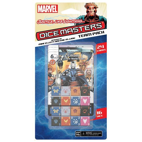Dice Masters DC : Team Pack Justice Like Lightning Team Pack New / Sealed