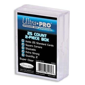 Ultra Pro : Storage Box 2 Piece 25ct