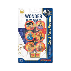 DC Heroclix : Wonder Woman 80th Anniversary Token & Dice Pack