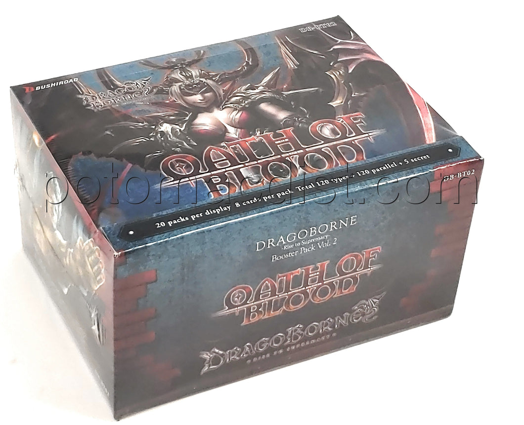 Dragoborne TCG Rise to Supremacy Oath of Blood Vol. 2 Booster Box