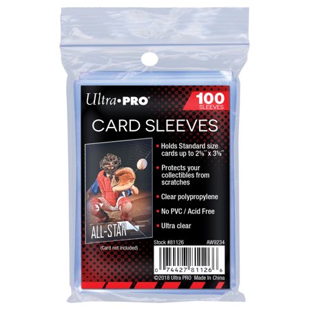 Ultra Pro : Sleeves Card 100ct