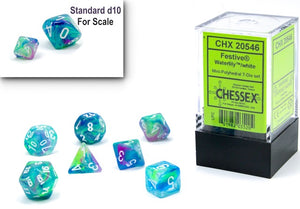 Chessex : Mini-Polyhedral 7-Die Set