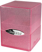 Load image into Gallery viewer, Ultra-Pro : Satin Cube Glitter Deck Box 100+
