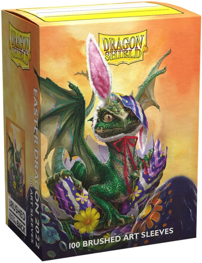 Dragon Shield : Standard Brushed Art Sleeves 100Ct - Easter Dragon 2022