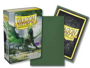 Dragon Shield : Japanese Sleeves Matte 60Ct - Forest Green