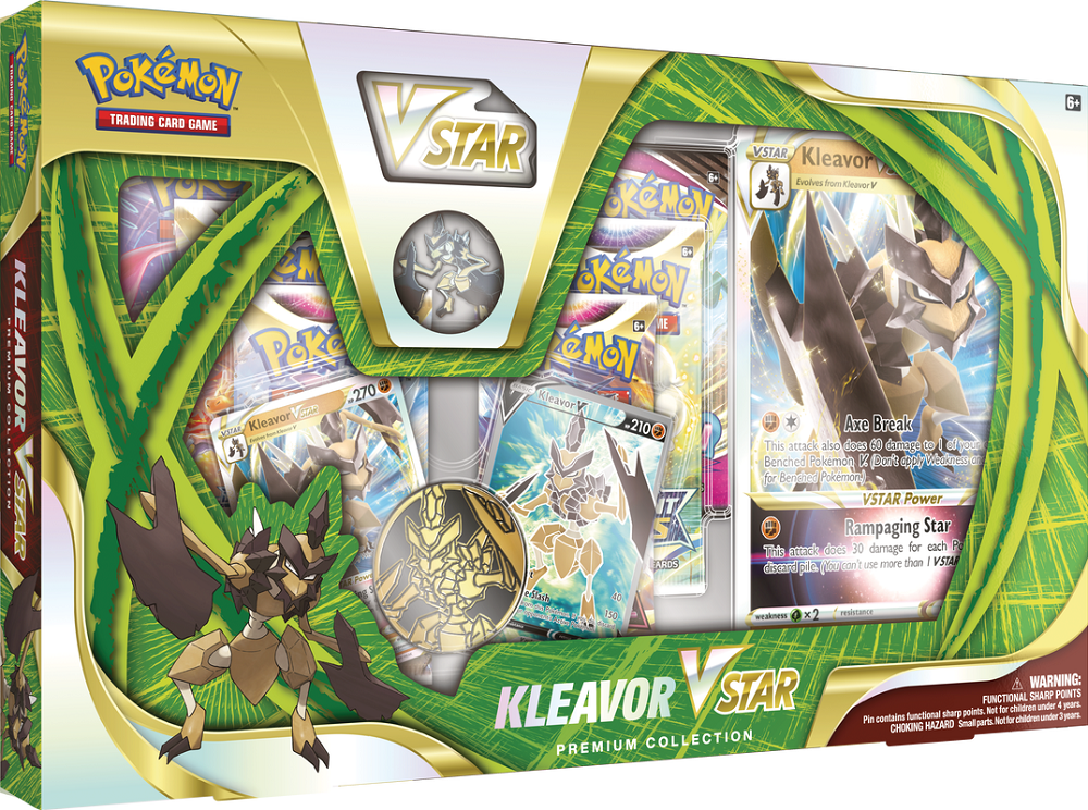 Pokemon : Kleavor Vstar Premium Collection