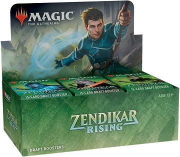 Magic The Gathering (MTG) : Zendikar Rising Draft Booster Box
