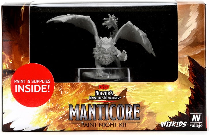 Dungeons & Dragons (DND) : Paint Night Kit - Manticore