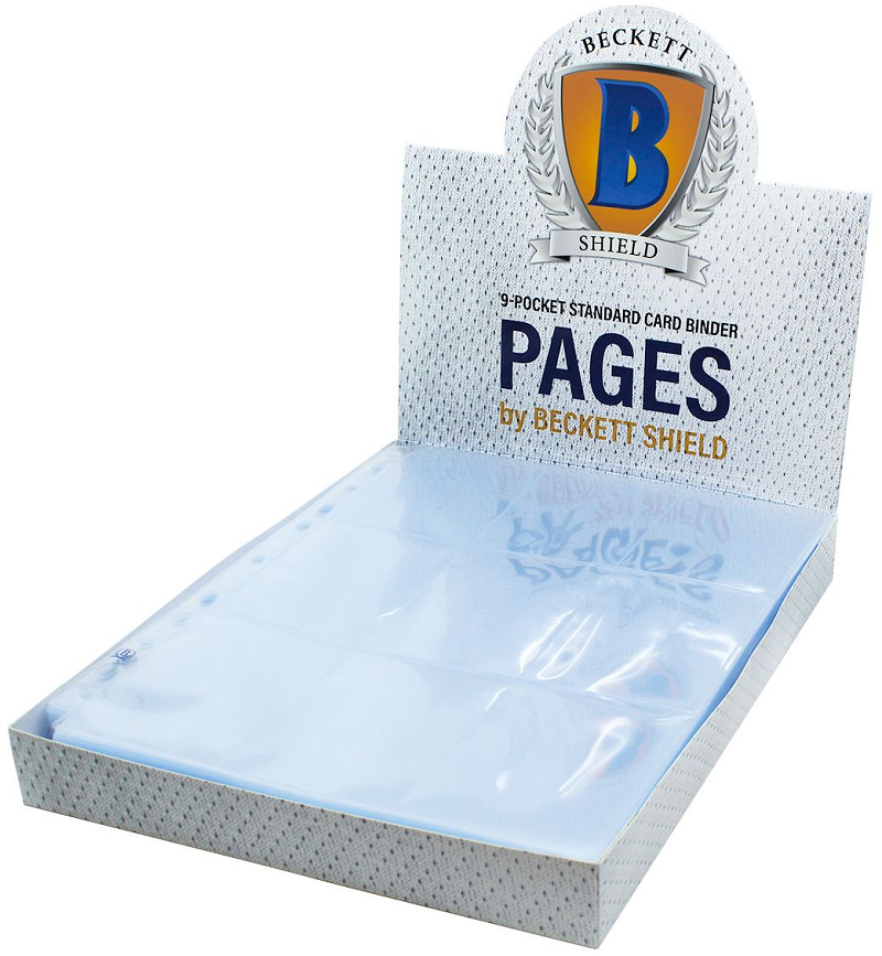 Beckett Shields : Pages 9-Pocket 100Ct