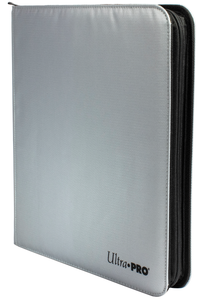 Ultra-Pro : Pro Zip Binder 12Pkt - Silver (Made with Fire Resistant Materials)