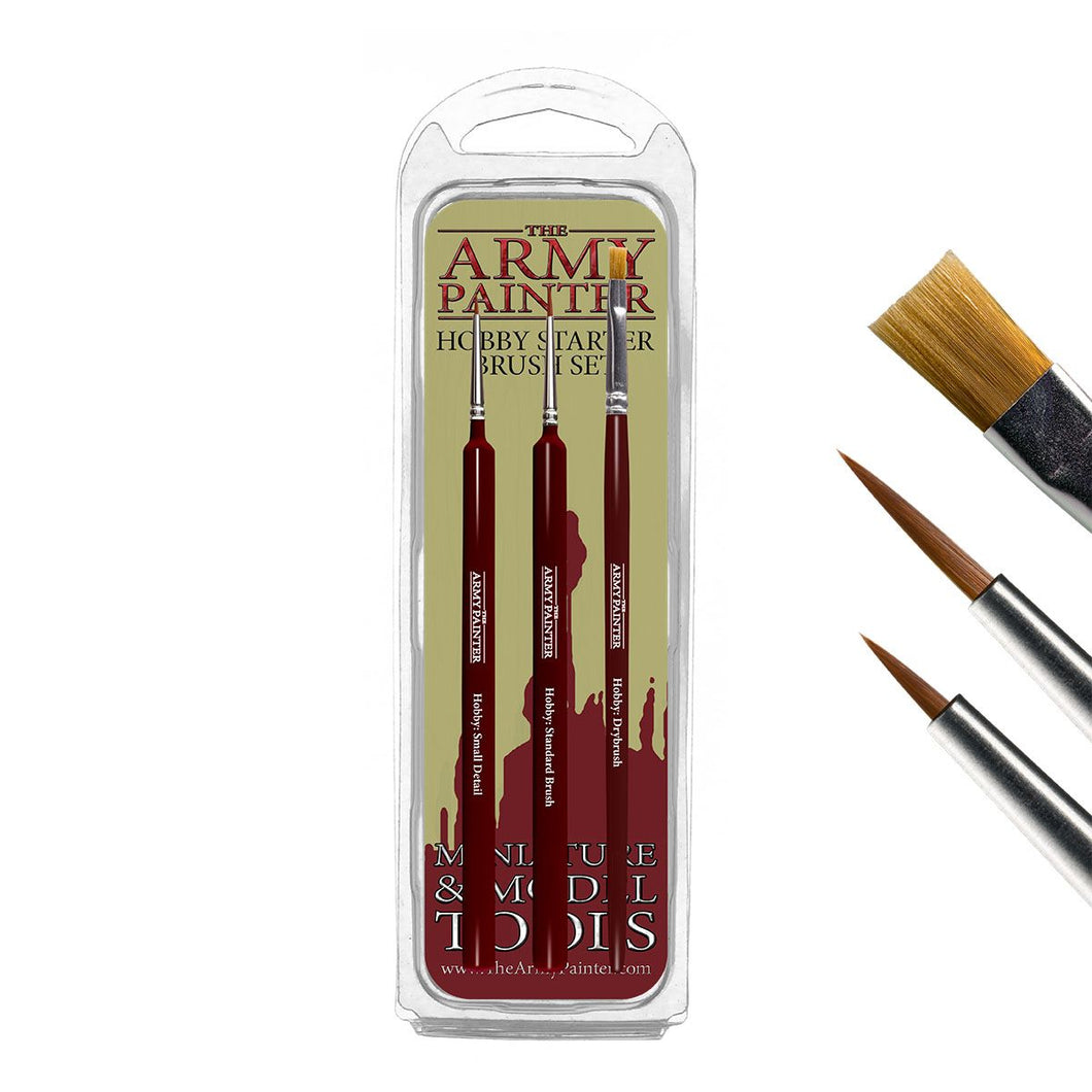 The Army Painter : Miniature & Model Tools - Hobby Starter Brush Set