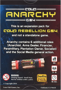 Coup Rebellion G54 Anarchy