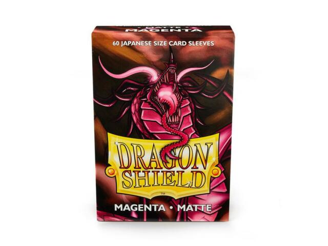 Dragon Shield : Sleeves Japanese Matte 60 Ct - Magenta